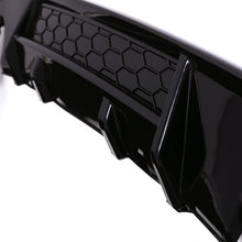 Diffusore Posteriore Doppia Uscita Nero Lucido Volkswagen Golf MK7 12-16 - foto 7