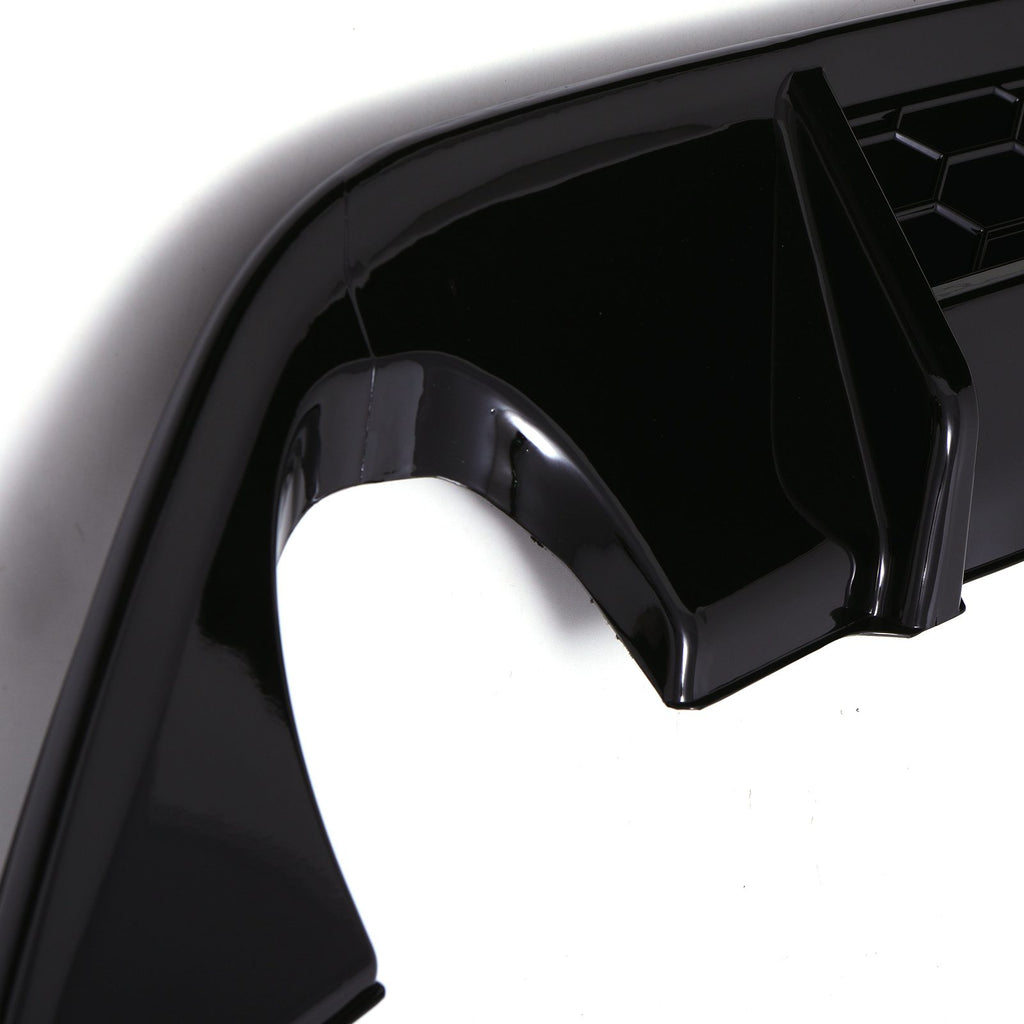 Diffusore Posteriore Doppia Uscita Nero Lucido Volkswagen Golf MK7 12-16 - foto 3