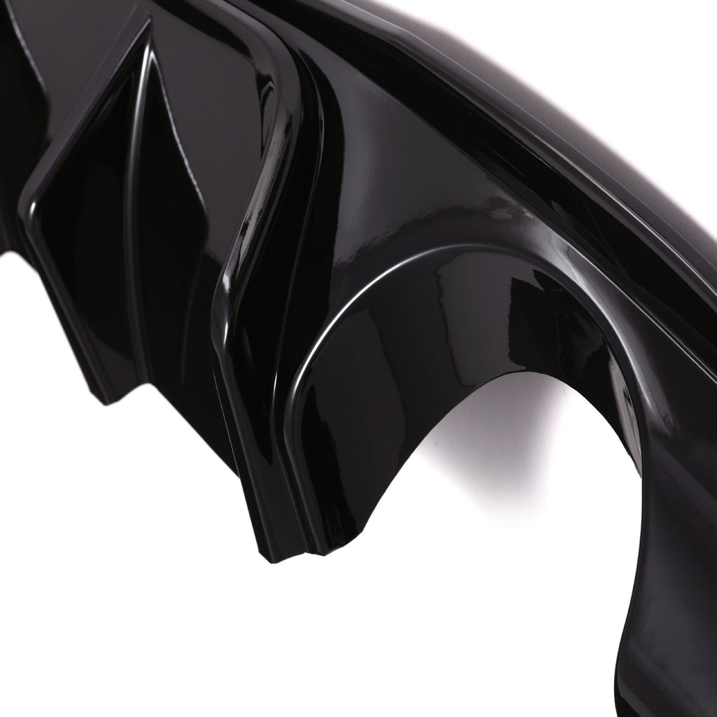 Diffusore Posteriore Stile TCR Nero Lucido VW Golf MK7.5 17-20 - foto 7