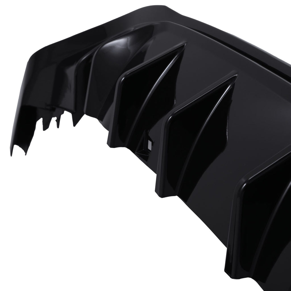 Diffusore Posteriore Stile TCR Nero Lucido VW Golf MK7.5 17-20 - foto 8