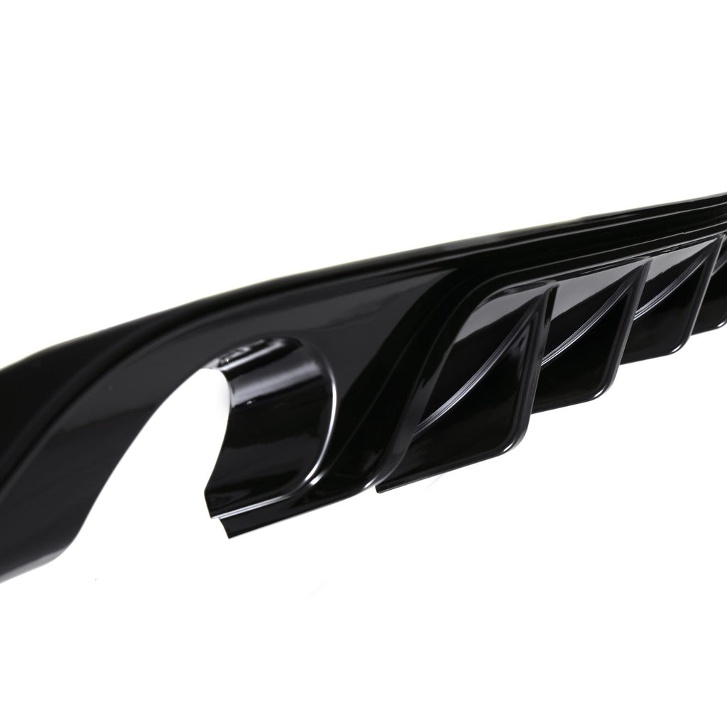 Diffusore Posteriore Stile TCR Nero Lucido VW Golf MK7.5 17-20 - foto 4