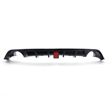 Diffusore Posteriore Stile TCR Doppia Uscita con Luce LED Nero Lucido VW Golf MK7.5 GTI 16-20 - foto 2