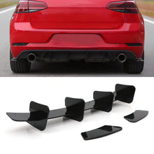 Diffusore Posteriore Stile Blade Nero Lucido VW Golf GTI MK7.5 17-20