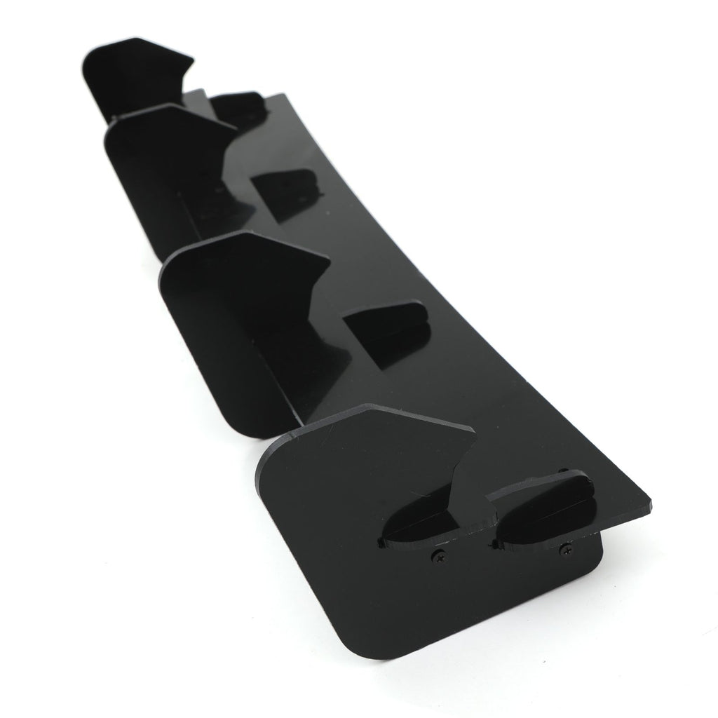 Diffusore Posteriore Stile TCR Nero Lucido VW Golf R MK7.5 17-20 - foto 6