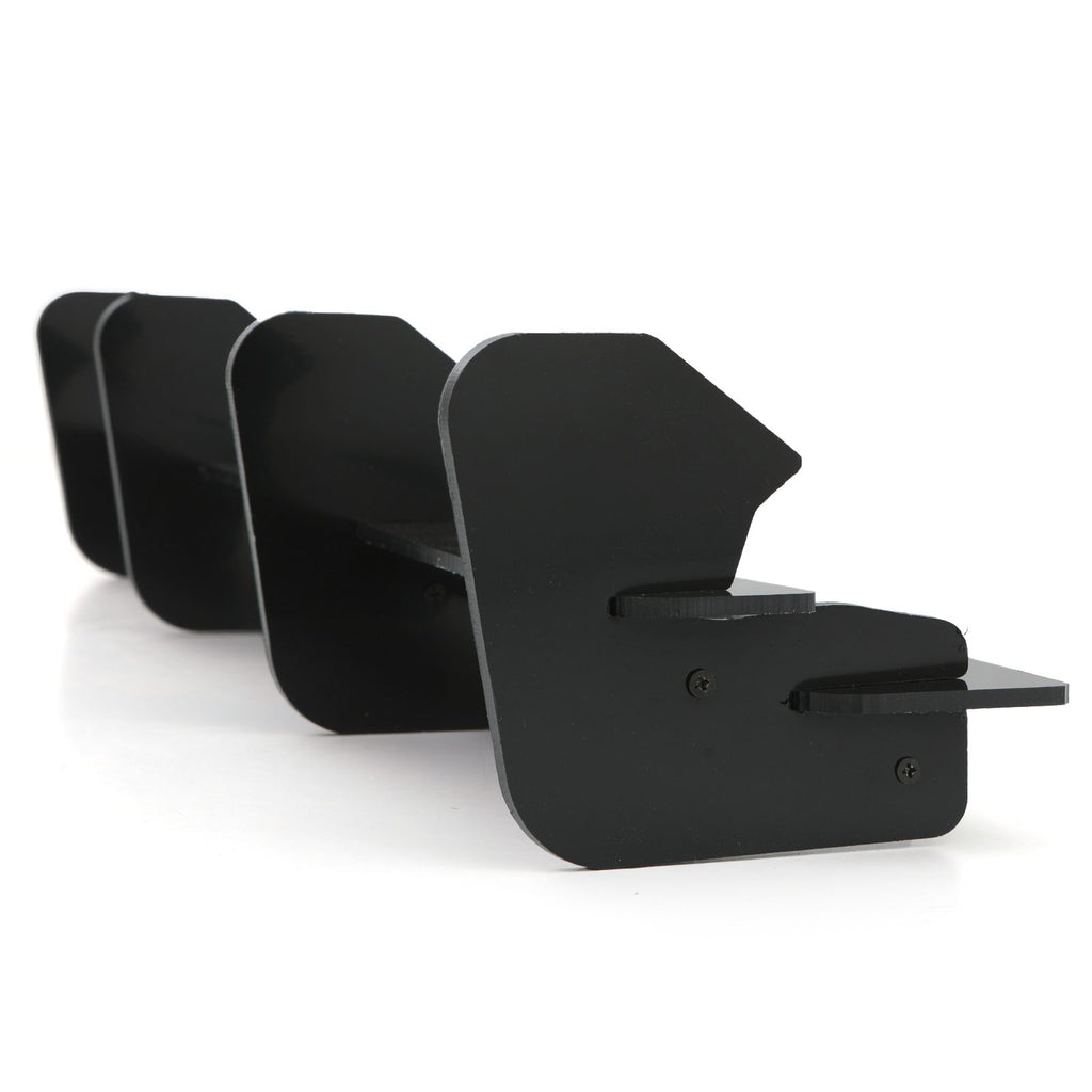 Diffusore Posteriore Stile TCR Nero Lucido VW Golf R MK7.5 17-20 - foto 8