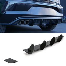 Diffusore a Lama Nero Lucido Volkswagen Polo GTI Mk6 18+