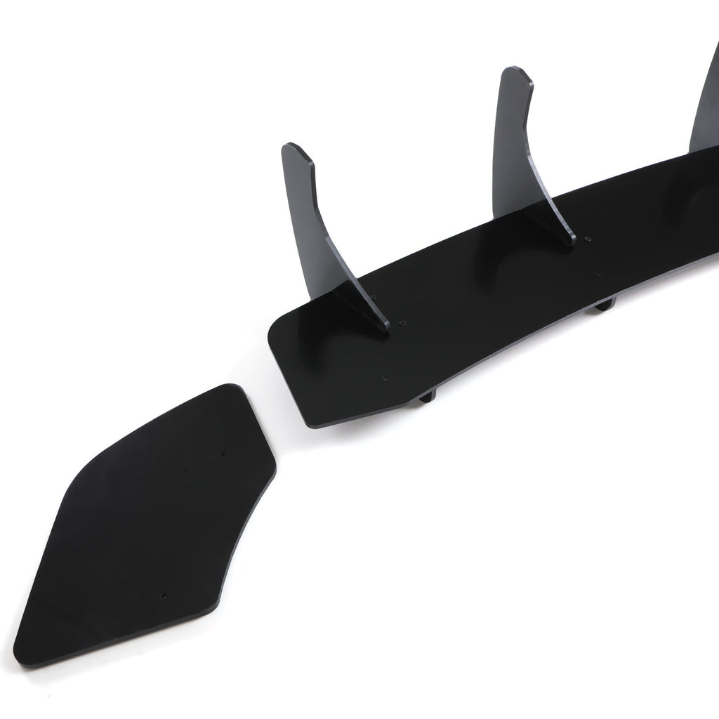 Diffusore Posteriore Nero Lucido Volkswagen Scirocco R 09-17 - foto 7