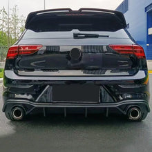 Diffusore Posteriore Nero Lucido Volkswagen Golf GTI MK8 2020+ - foto 9