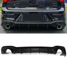 Diffusore Posteriore Nero Lucido Volkswagen Golf GTI MK8 2020+