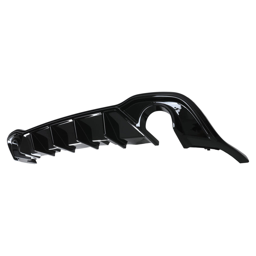 Diffusore Posteriore Nero Lucido Volkswagen Golf GTI MK8 2020+ - foto 2
