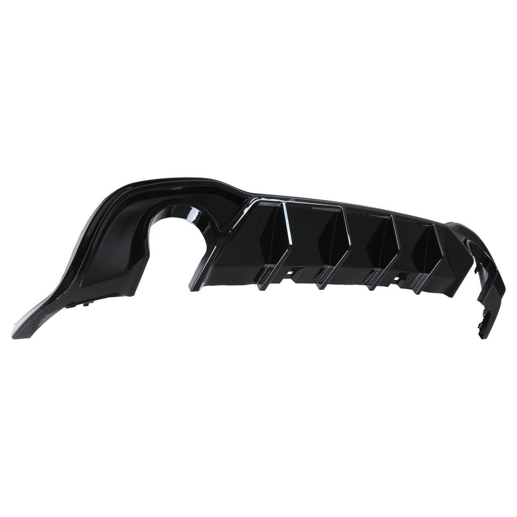 Diffusore Posteriore Nero Lucido Volkswagen Golf GTI MK8 2020+ - foto 3