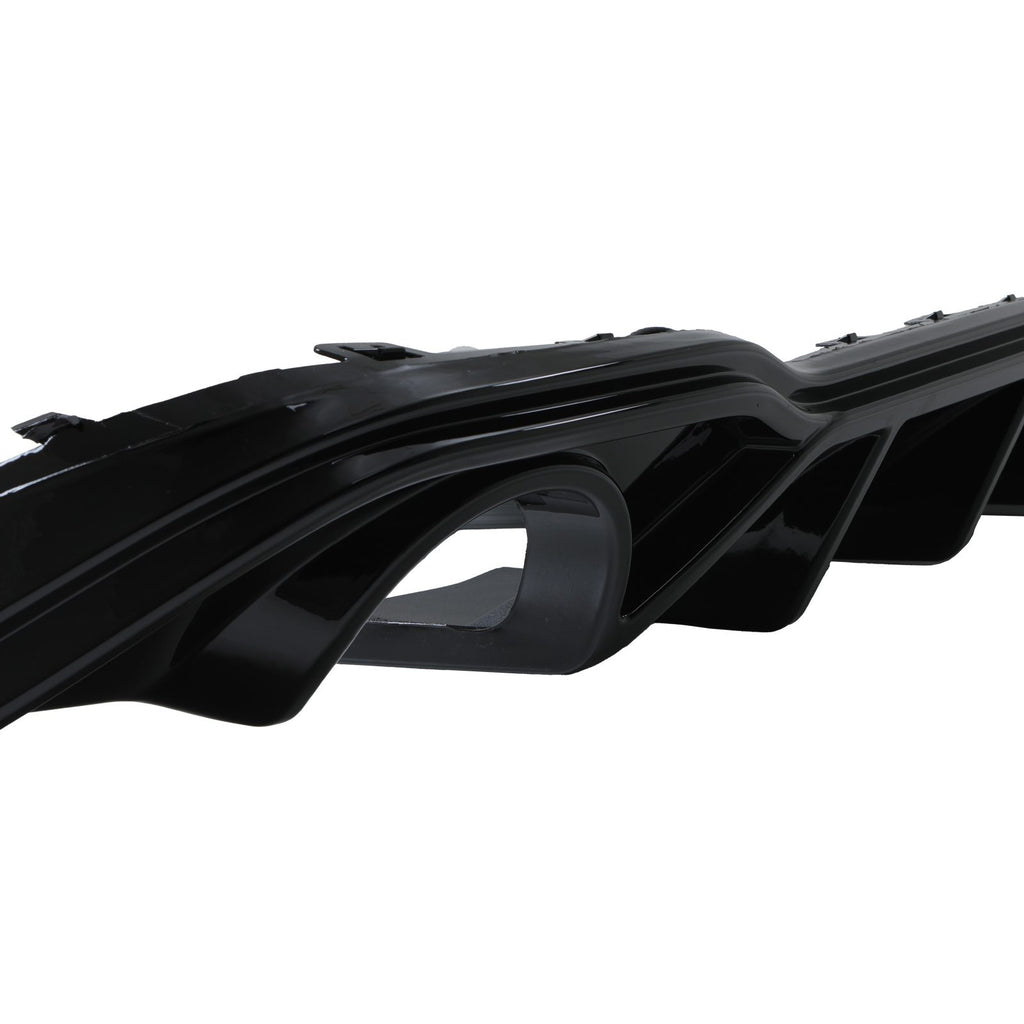 Diffusore Posteriore Nero Lucido Volkswagen Golf GTI MK8 2020+ - foto 6