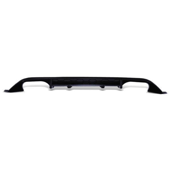 Diffusore Posteriore a Quadruplo Scarico Nero Lucido Volkswagen Golf Mk7 13-16