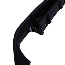 Diffusore Posteriore a Quadruplo Scarico Nero Lucido Volkswagen Golf Mk7 13-16 - foto 4