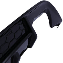 Diffusore Posteriore a Quadruplo Scarico Nero Lucido Volkswagen Golf Mk7 13-16 - foto 5