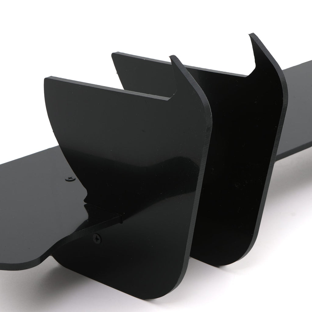 Diffusore a Lama con Luce LED Nero Lucido Volkswagen Golf GTI Mk8 20+ - foto 5