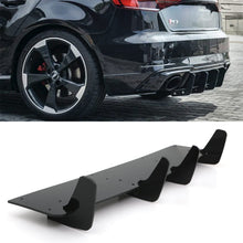 Diffusore a Lama Nero Lucido Audi RS3 Sportback 8V 17-20