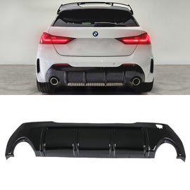 Diffusore Posteriore Nero Lucido BMW Serie 1 F40 18d 20d 128ti 19-24