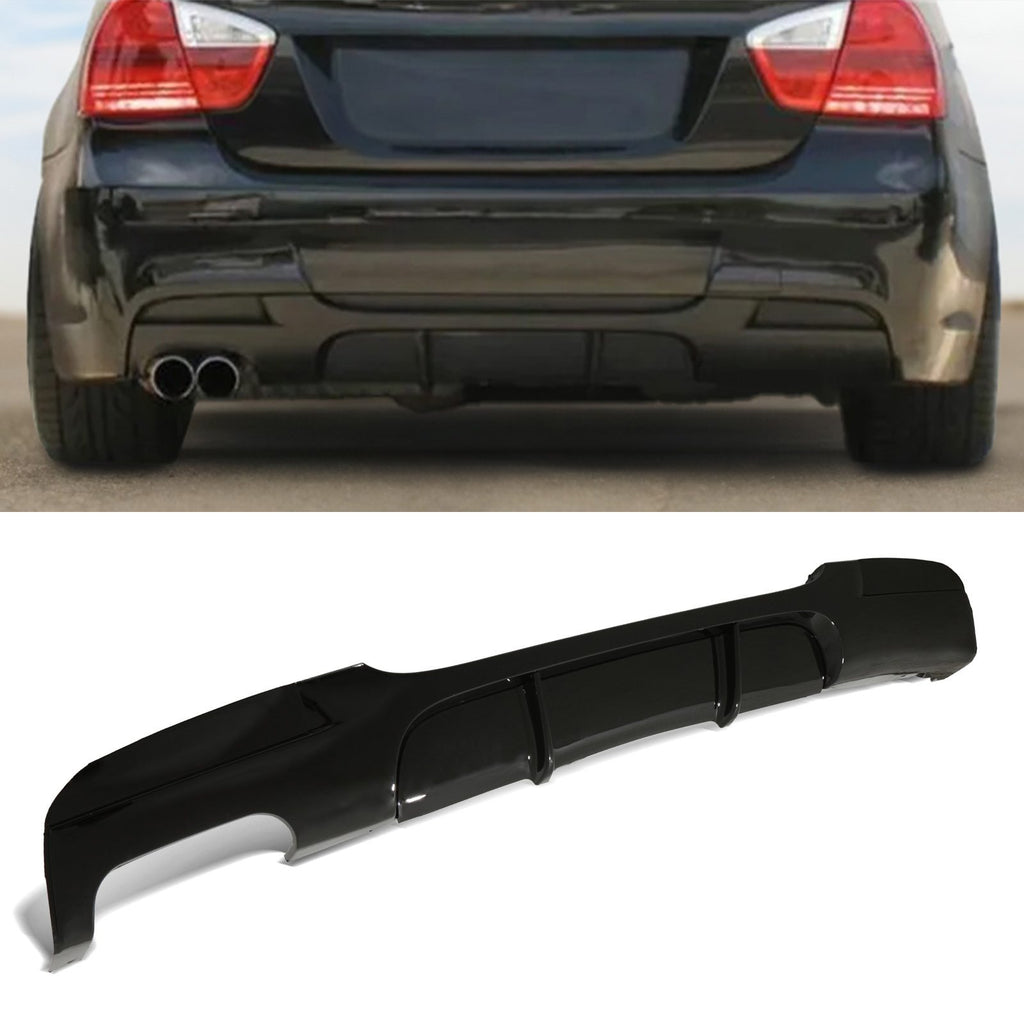 Diffusore Posteriore Stile M-Performance Nero Lucido BMW Serie 3 E90 05-08