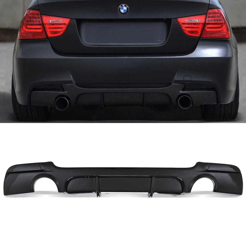 Diffusore Posteriore Stile P Nero Lucido BMW Serie 3 E92 07-10