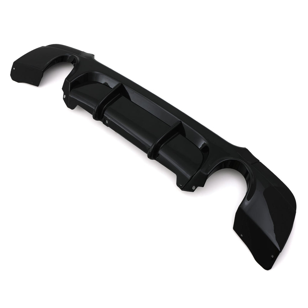 Diffusore Posteriore Stile P Nero Lucido BMW Serie 3 E92 07-10 - foto 4