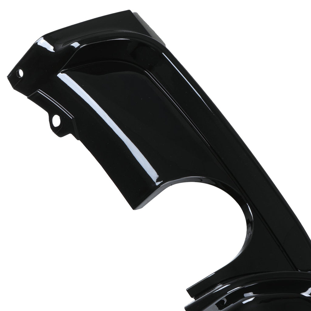 Diffusore Posteriore Nero Lucido Doppia Uscita BMW Serie 3 F30 12-19 - foto 6