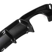 Diffusore Posteriore Nero Lucido Quadrupla Uscita BMW Serie 3 F30 12-18 - foto 6