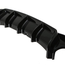 Diffusore Posteriore Nero Lucido Quadrupla Uscita BMW Serie 3 F30 12-18 - foto 3