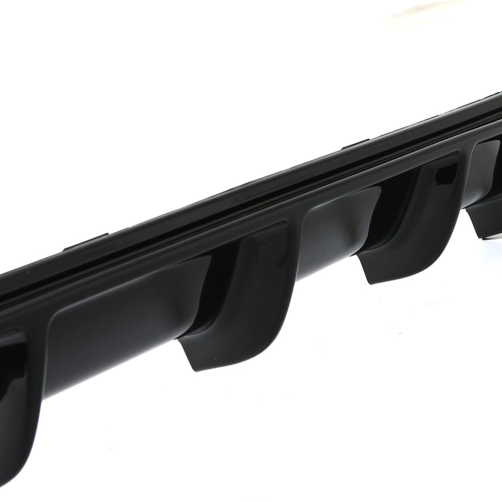 Diffusore Posteriore Nero Lucido Quadrupla Uscita BMW Serie 3 F30 12-18 - foto 5