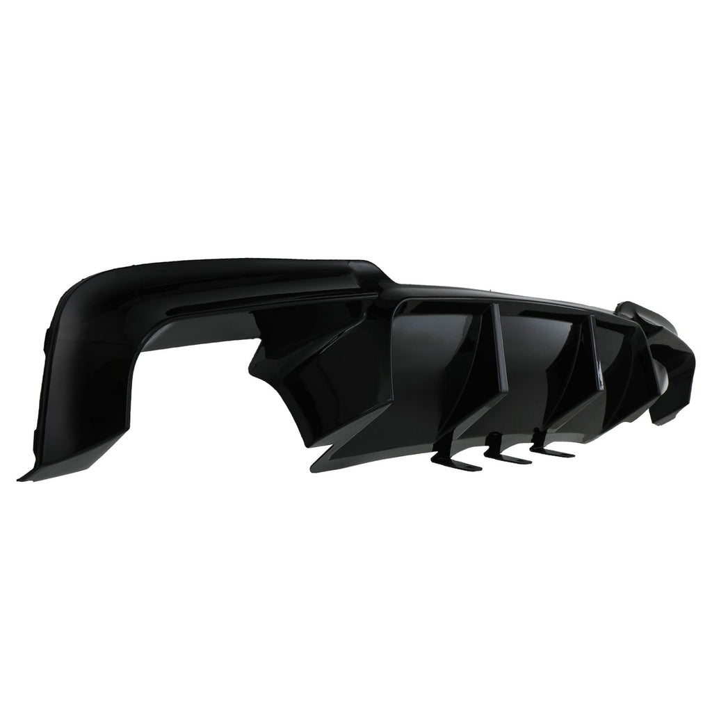 Diffusore Posteriore Nero Lucido BMW Serie 5 F10 10-16 - foto 2