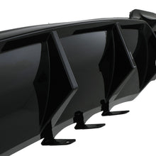 Diffusore Posteriore Nero Lucido BMW Serie 5 F10 10-16 - foto 5