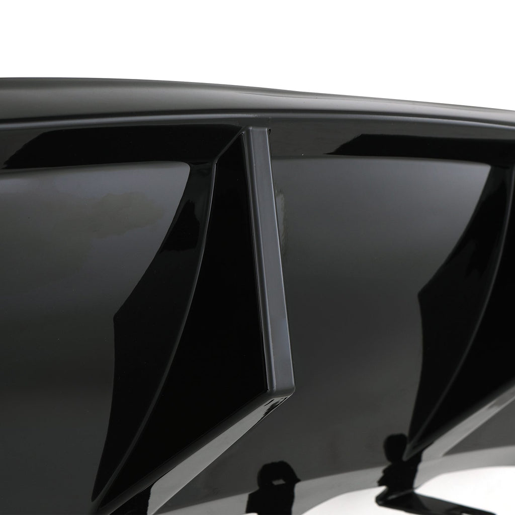 Diffusore Posteriore Nero Lucido BMW Serie 5 F10 10-16 - foto 8