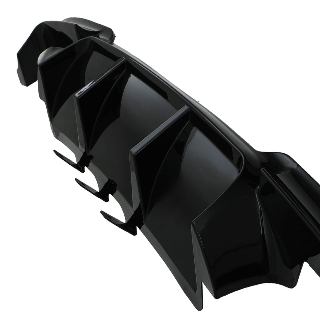 Diffusore Posteriore Nero Lucido BMW Serie 5 F10 10-16 - foto 9