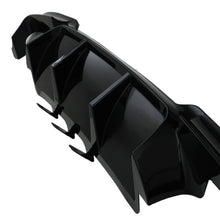 Diffusore Posteriore Nero Lucido BMW Serie 5 F10 10-16 - foto 9