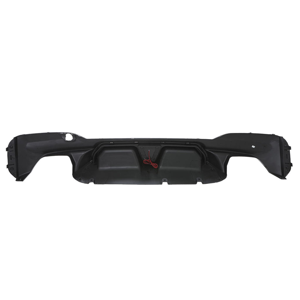 Diffusore Posteriore con Luce LED Nero Lucido BMW Serie 5 G30 17-20 - foto 8