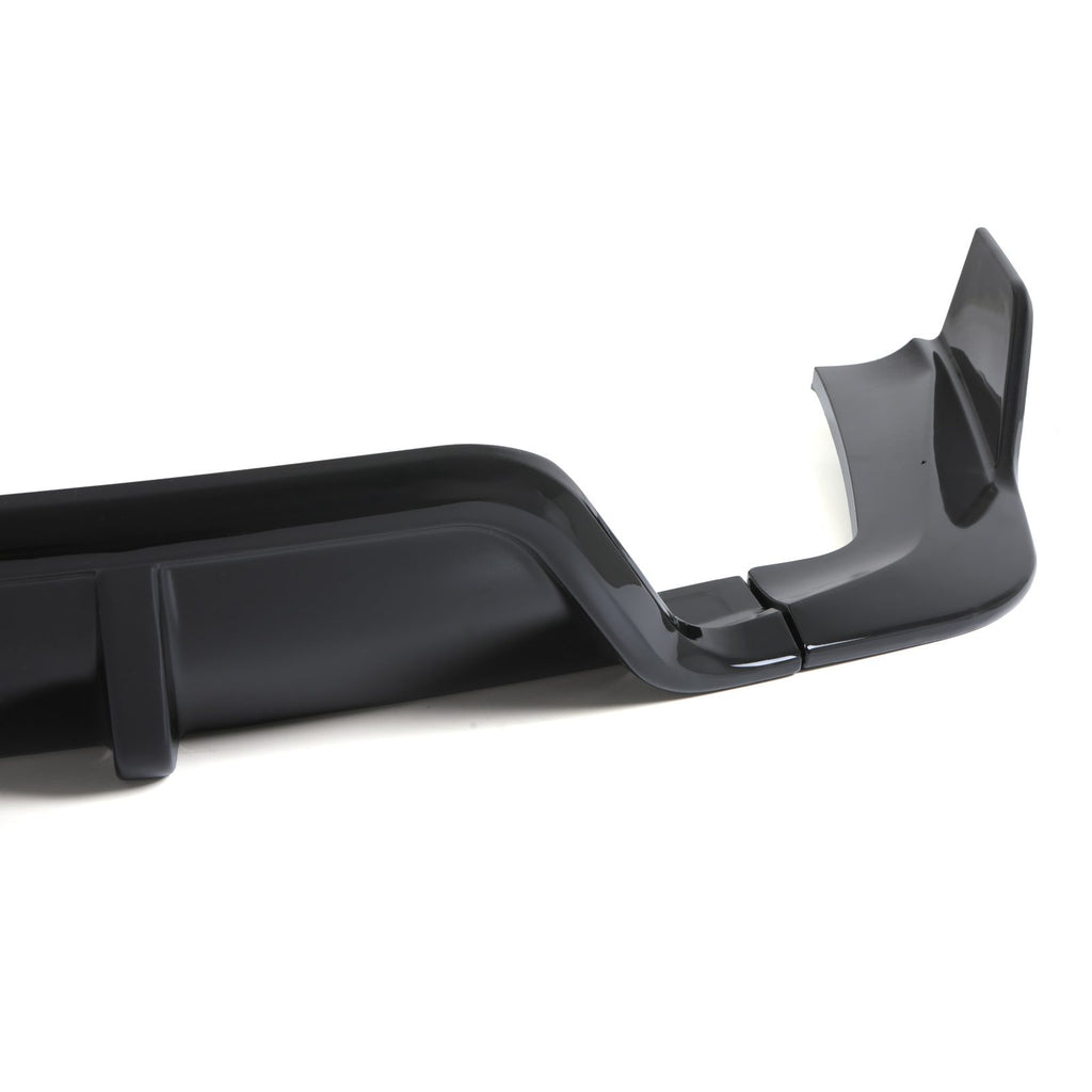 Diffusore Posteriore Nero Lucido con Spat BMW X5 F15 14-18 - foto 8
