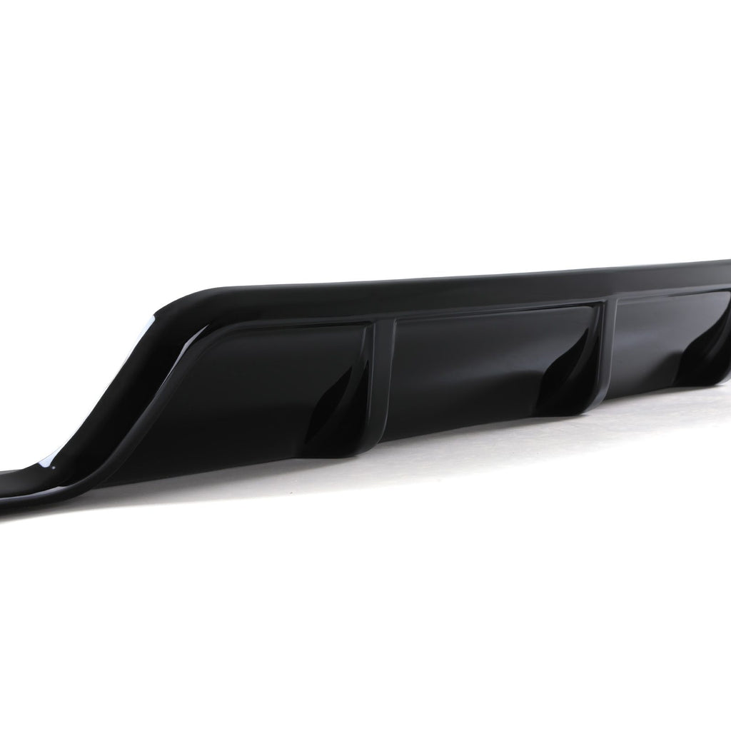 Diffusore Posteriore Nero Lucido con Spat BMW X5 F15 14-18 - foto 6