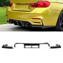 Diffusore Posteriore Nero Lucido con Spat BMW M3 F80 / M4 F82 14-20