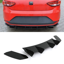 Diffusore a Lama Nero Lucido Seat Leon Cupra Mk3 5F 12-16