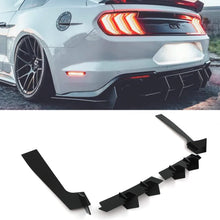 Diffusore Posteriore Nero Lucido Ford Mustang S550 18+