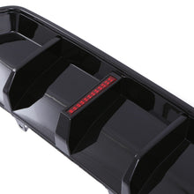 Diffusore Posteriore Quattro Uscite con Luce LED Nero Lucido BMW Serie 3 G20 LCI 2022+ - foto 4