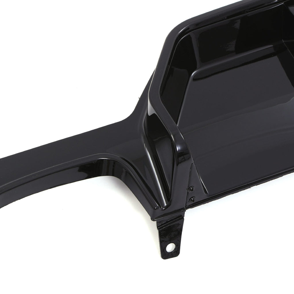 Diffusore Posteriore Quattro Uscite con Luce LED Nero Lucido BMW Serie 3 G20 LCI 2022+ - foto 6