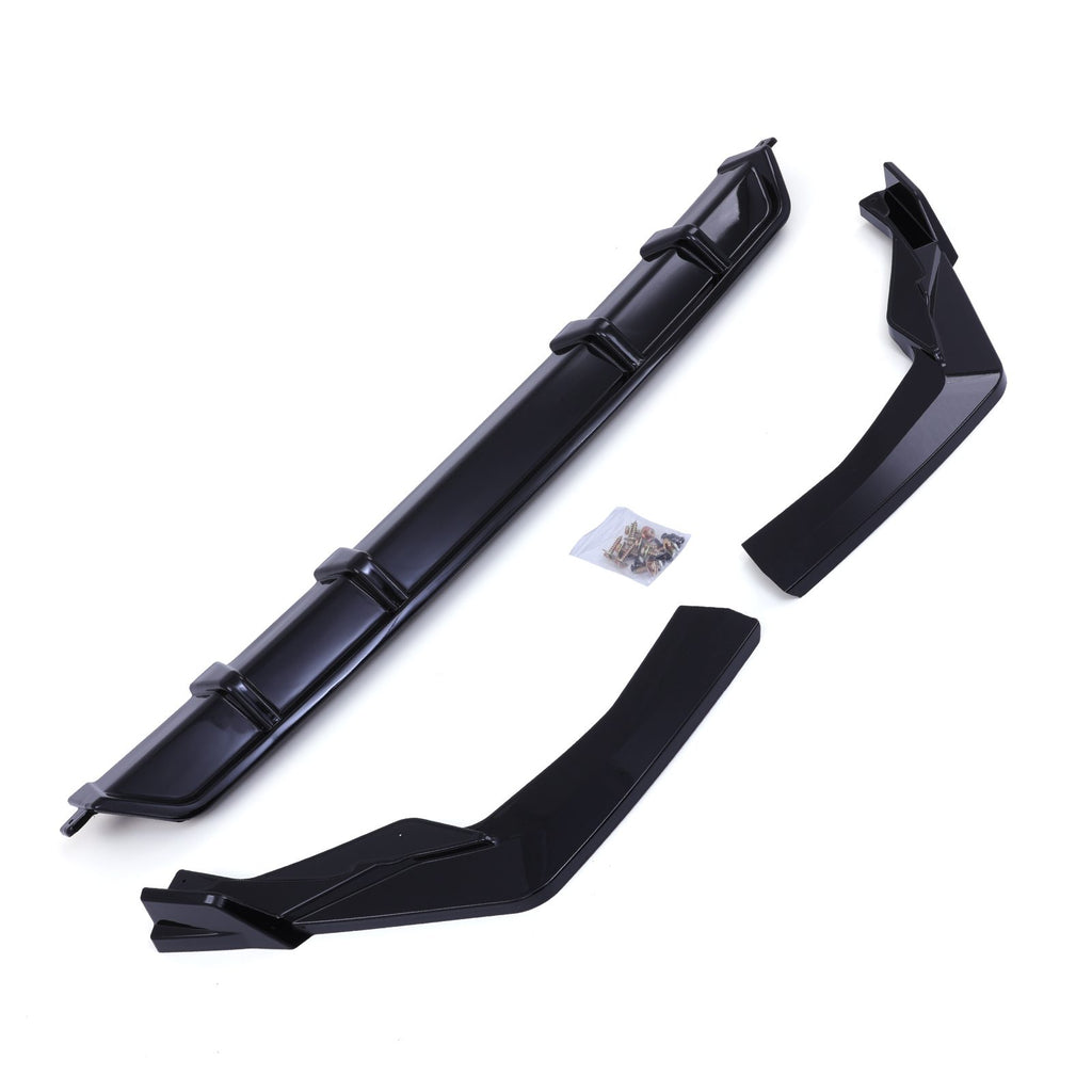Diffusore Posteriore Stile S-Line Nero Lucido Audi Q8 4M Facelift 24+ - foto 3