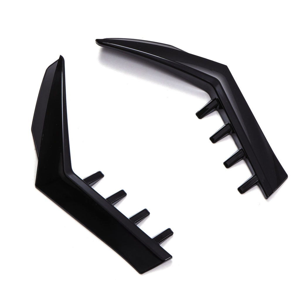 Ali Posteriori Stile Blade Nero Lucido Volkswagen Golf MK8 dal 2020 - foto 2