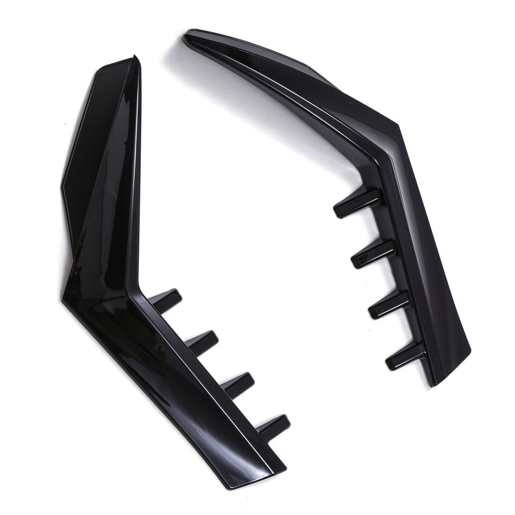 Ali Posteriori Stile Blade Nero Lucido Volkswagen Golf MK8 dal 2020 - foto 8
