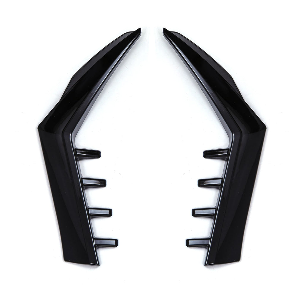 Ali Posteriori Stile Blade Nero Lucido Volkswagen Golf MK8 dal 2020 - foto 9