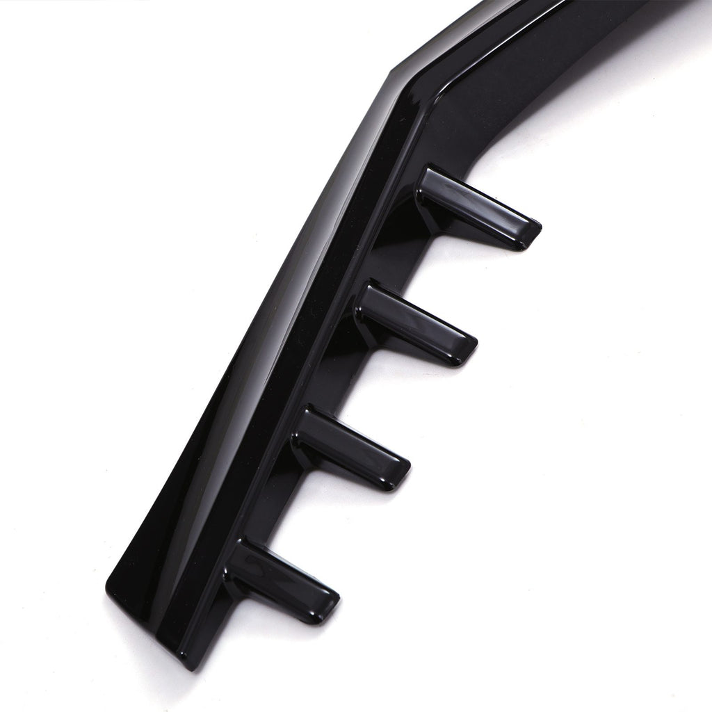 Ali Posteriori Stile Blade Nero Lucido Volkswagen Golf MK8 dal 2020 - foto 6