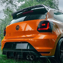 Spoiler Posteriore Stile Oettinger Nero Lucido Volkswagen Polo MK5 2011-2018 - foto 4