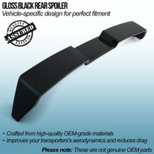 Spoiler Posteriore Nero Lucido VW Transporter T6 dal 2015 - foto 2