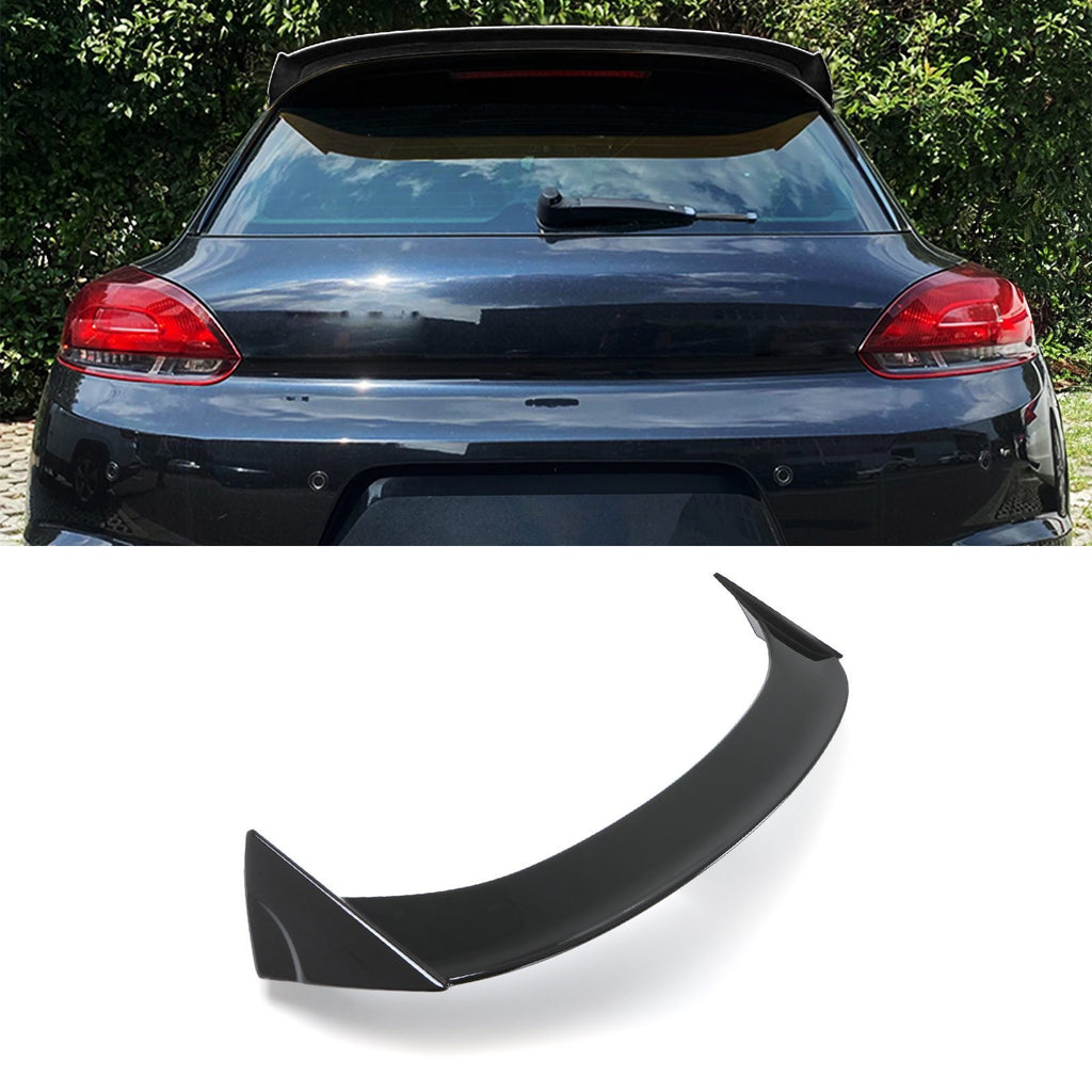 Spoiler Posteriore Nero Lucido Volkswagen Scirocco 08-14